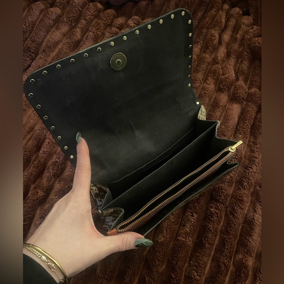 Coach Black and Gold Crossbody Bag - Picture 6 of 7